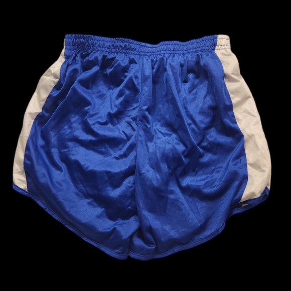 Cobblestone Nylon Sprinter Running Gym Shorts Men’s Size Medium Blue & White - Picture 3 of 4